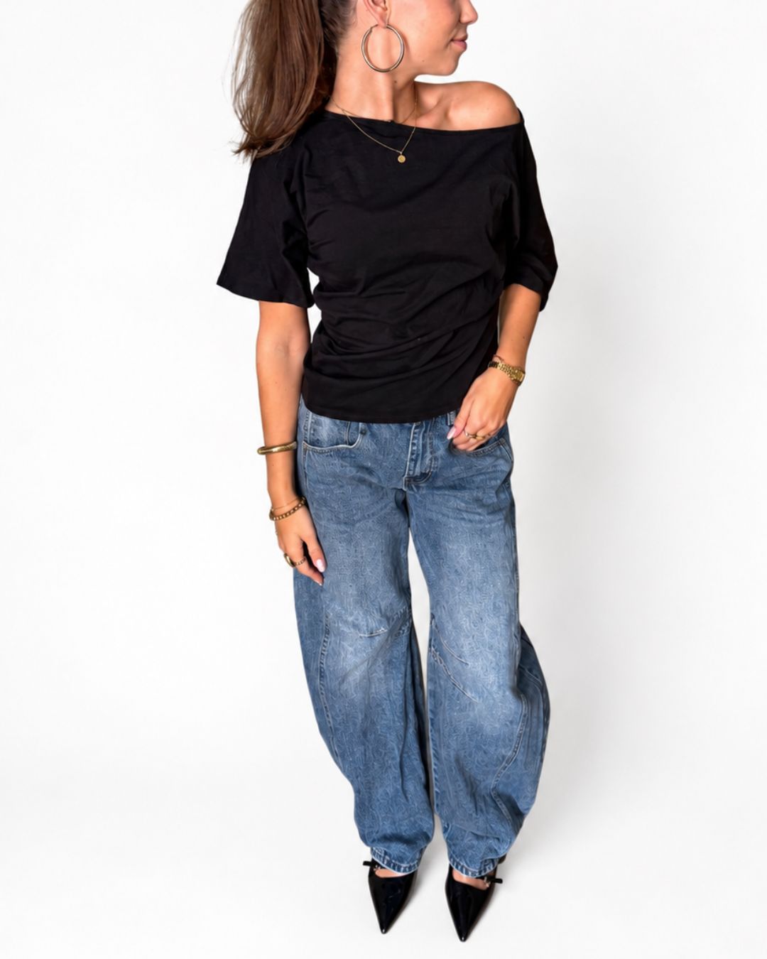 One-Shoulder Tee
