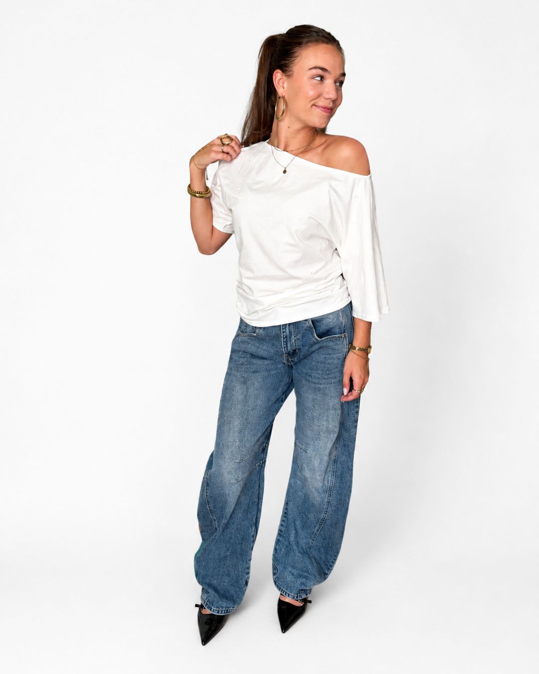 One-Shoulder Tee