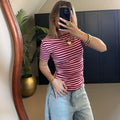 T-shirt Rood/Roze
