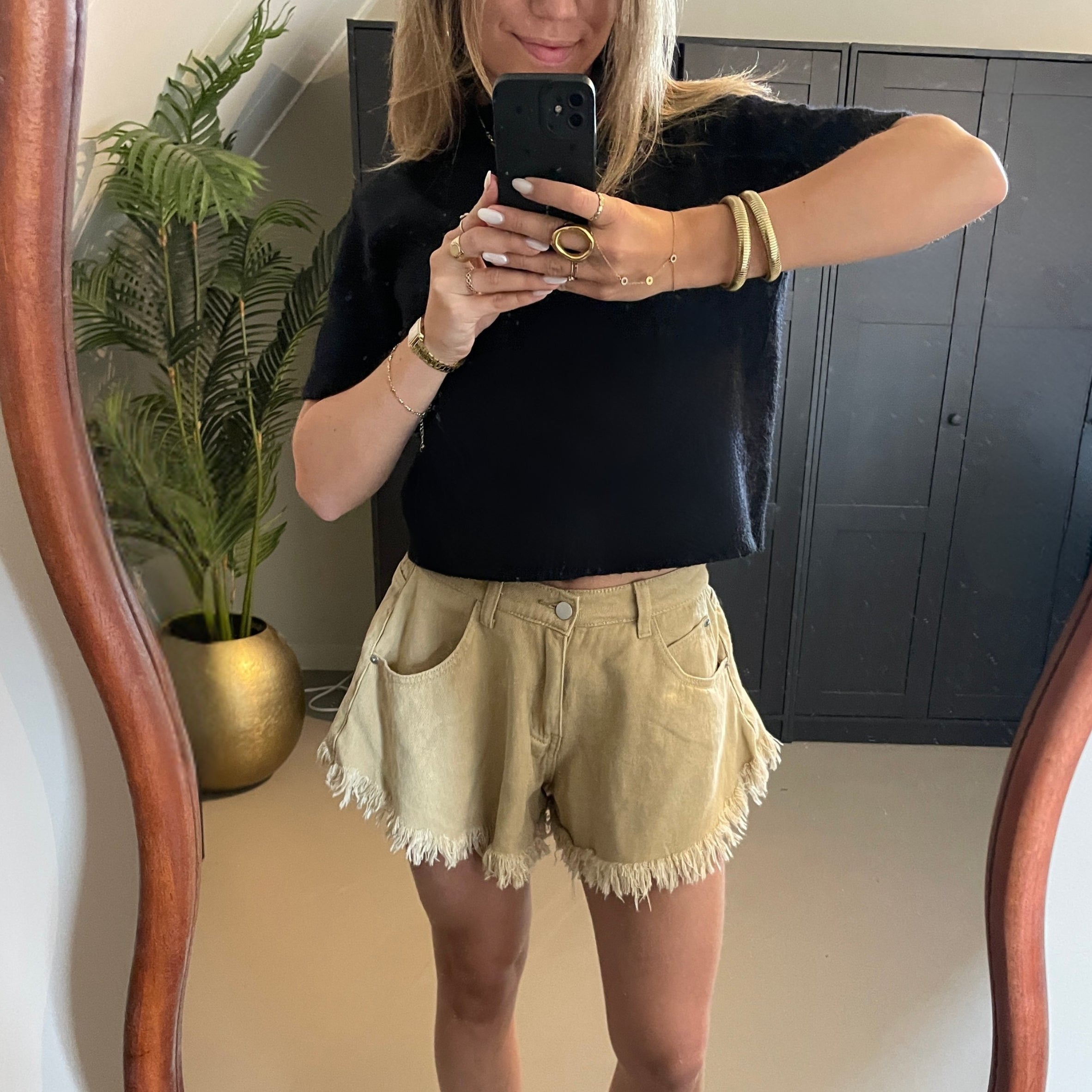 Taupe Shorts