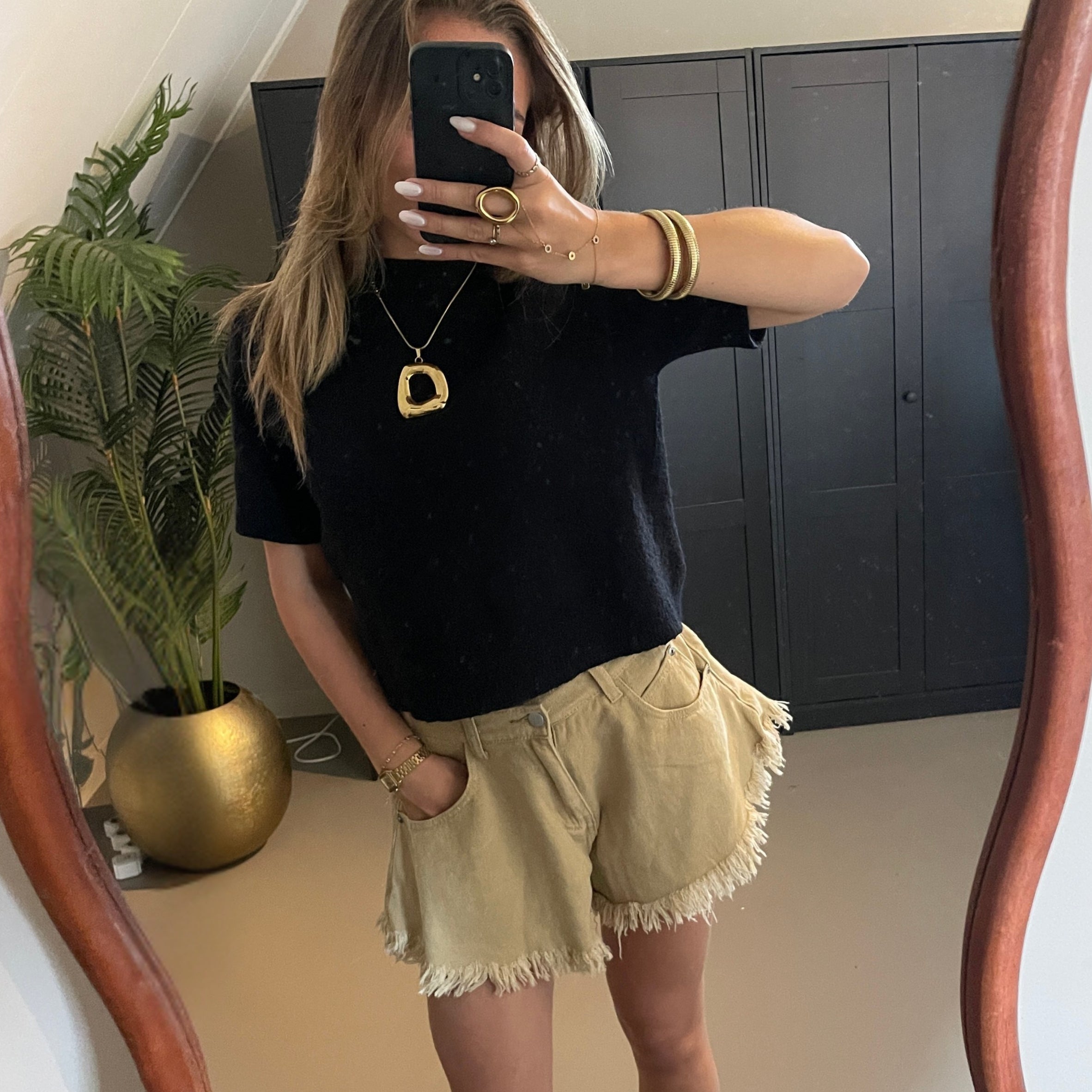 Taupe Shorts